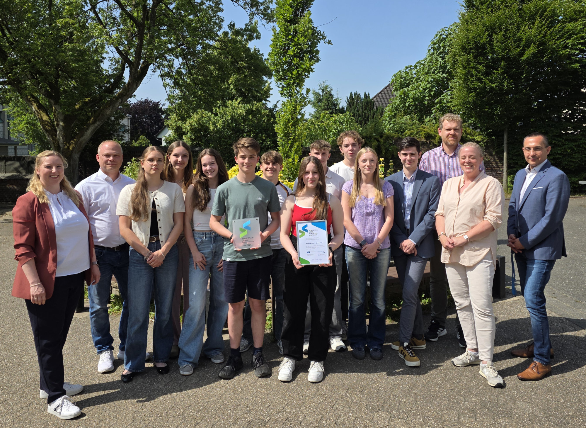 Wir sind eine zertifizierte Berufs- und ausbildungs-freundliche Schule