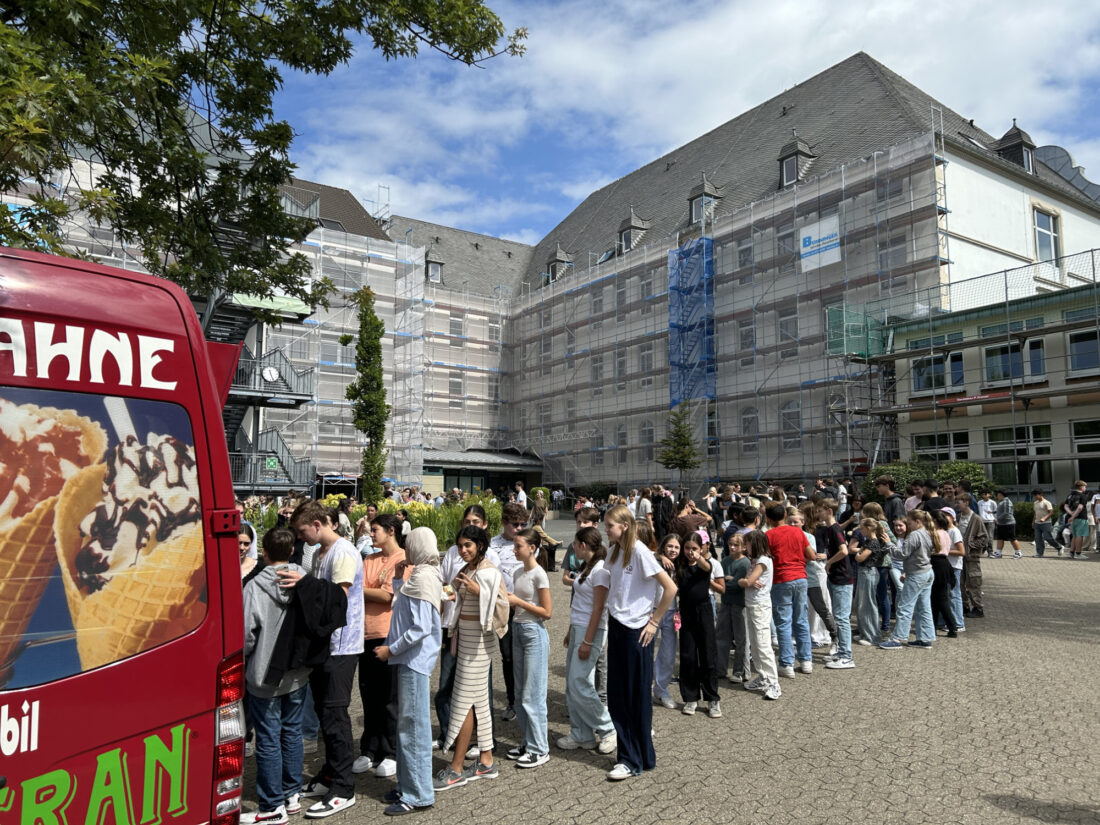 Der Eiswagen ist da!
