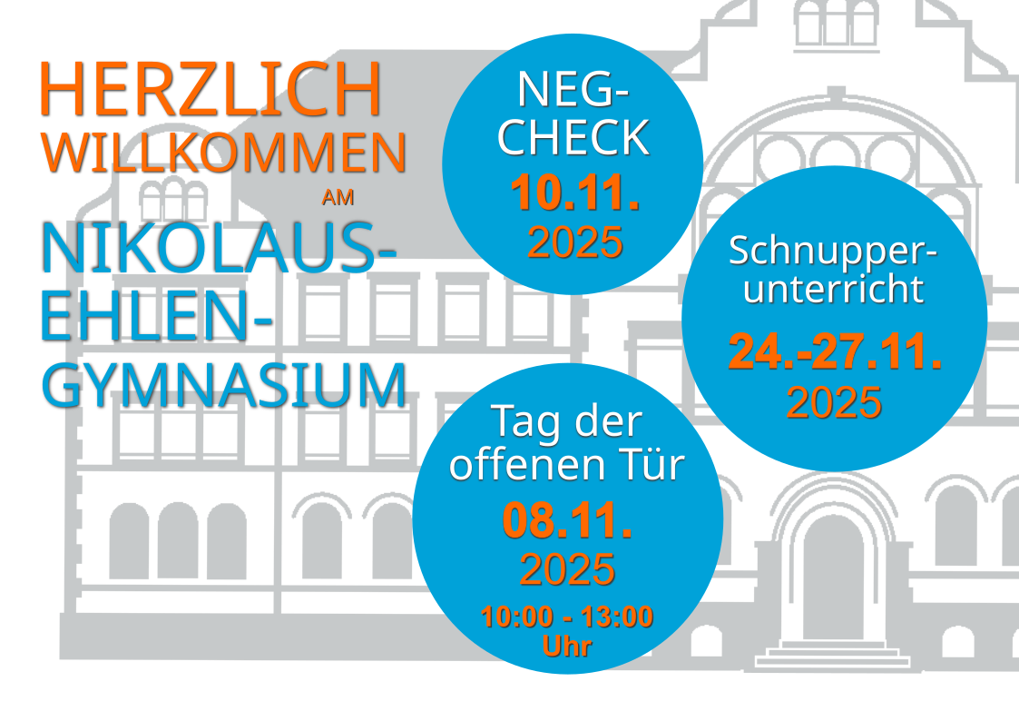 Tag der offenen Tür 2025 Eckdaten A5 Homepage